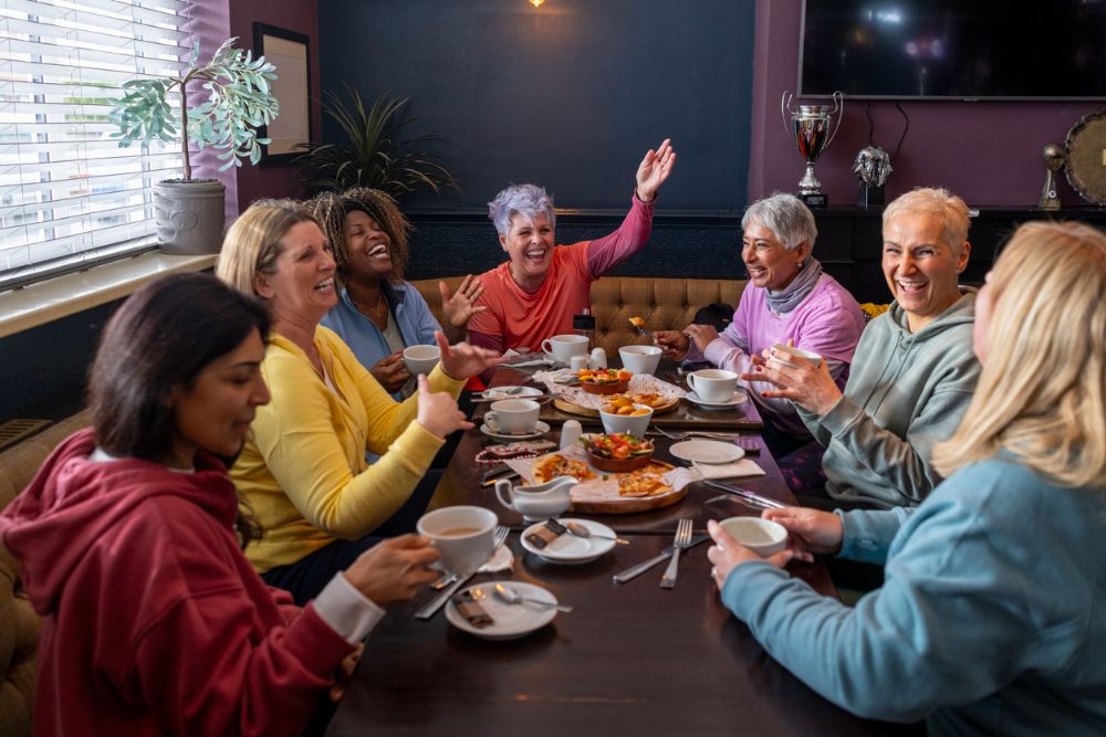Lunch with the whole gang