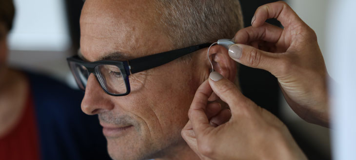 Wearing hearing aids takes some getting used to