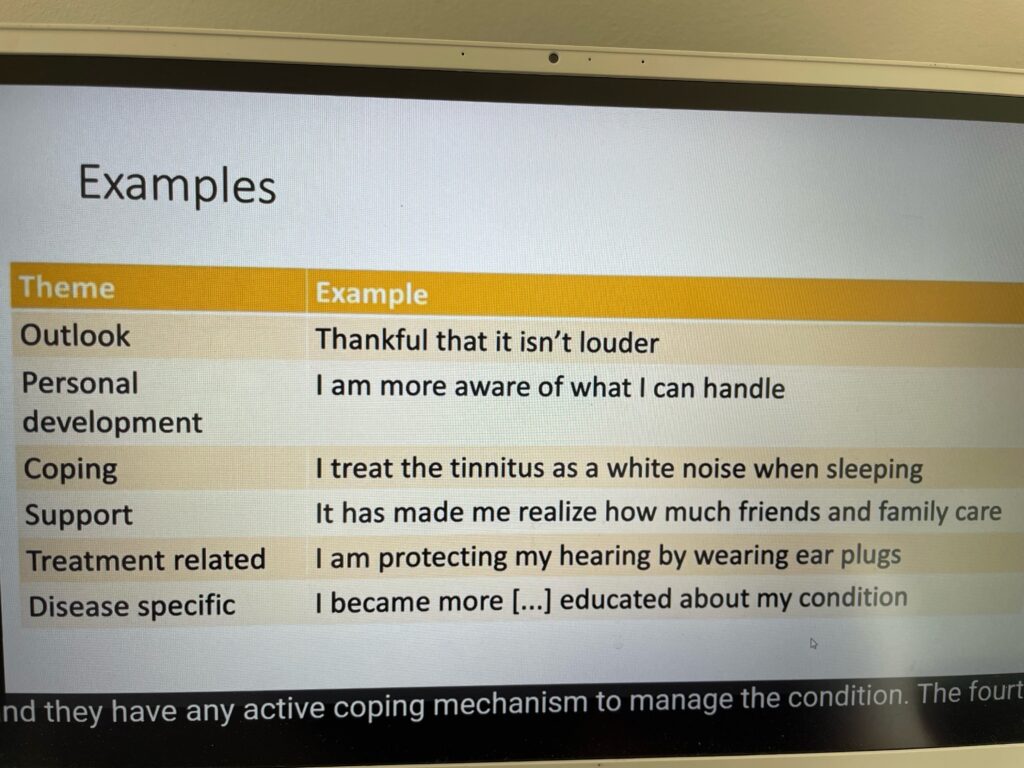 Changing attitudes – Looking at tinnitus and hearing loss in a positive light